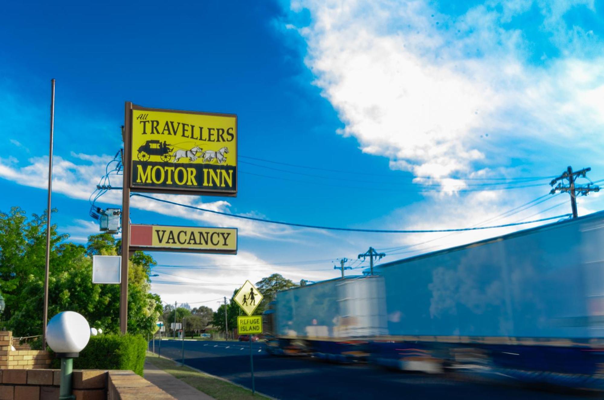 All Travellers Motor Inn Coonabarabran Buitenkant foto