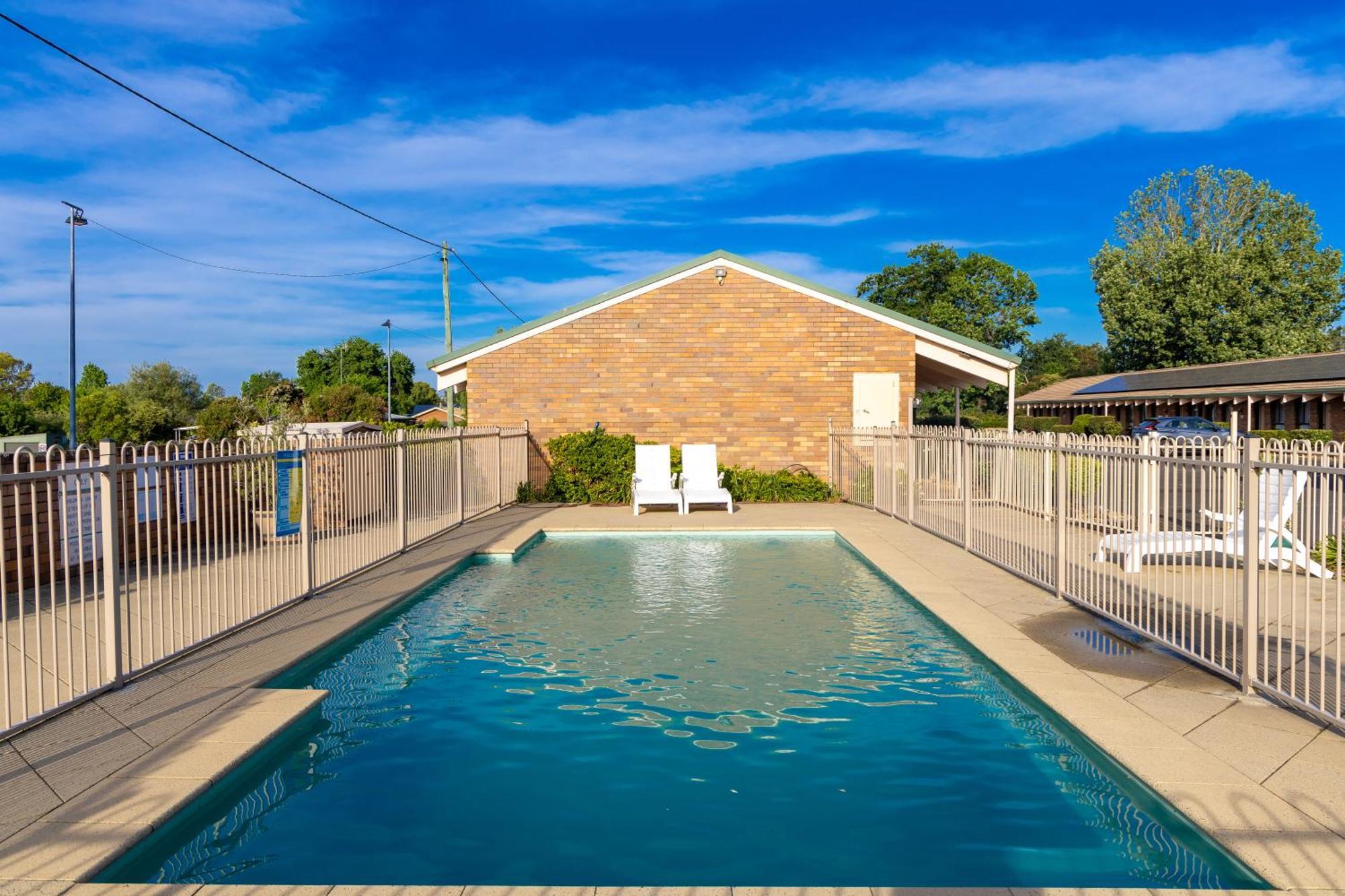All Travellers Motor Inn Coonabarabran Buitenkant foto